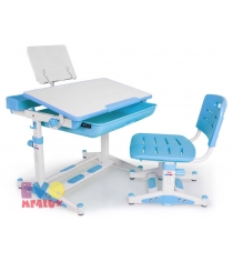 Детская парта и стульчик Mealux EVO-04 New blue